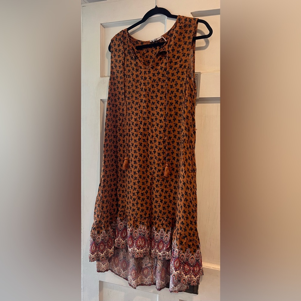 Boho Summer Dress/Cover Up - Large